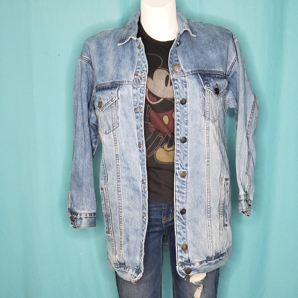 Tobi Oversized Denim Jacket size large